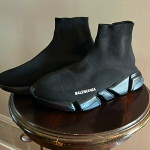 BALENCIAGA Men’s Speed Trainers all black